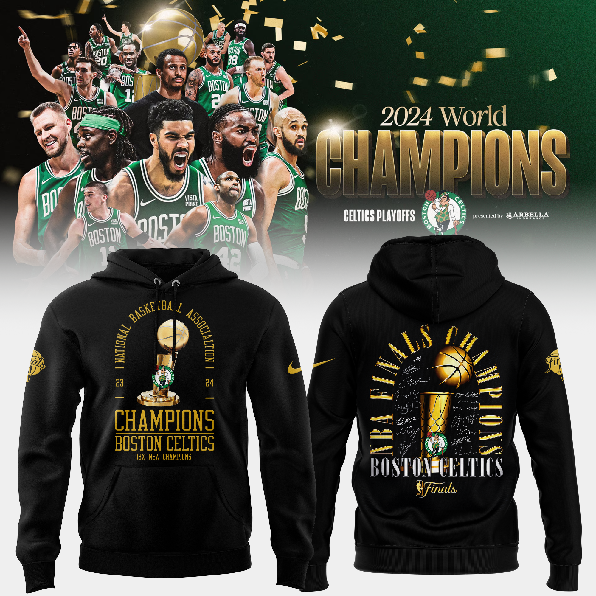 Boston Celtics WORLD CHAMPIONS ðŸÂ†Congratulations 18 Time NBA Finals Tshirt - Famjoys Boston Celtics WORLD CHAMPIONS ðŸÂ†Congratulations 18 Time NBA Finals Tshirt - Famjoys