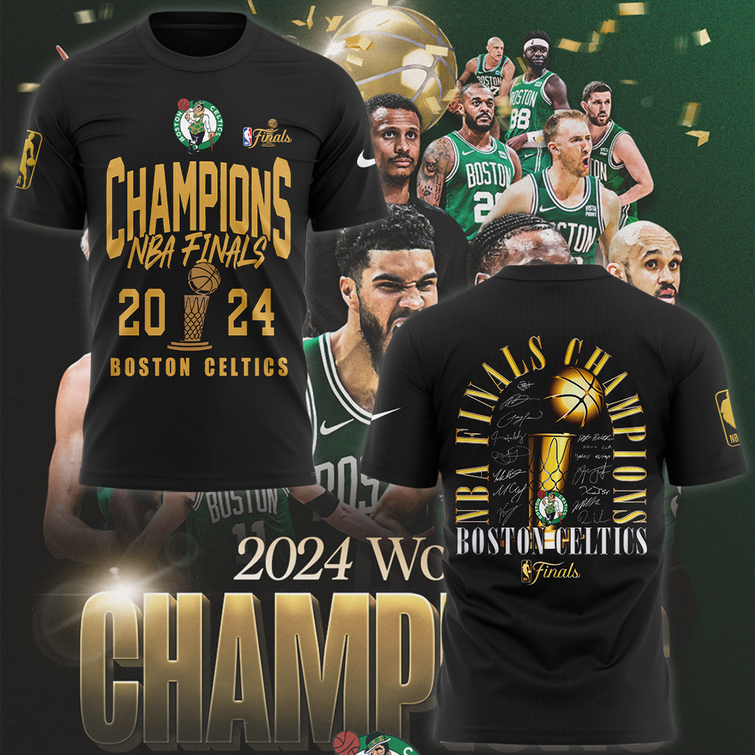 Boston Celtics WORLD CHAMPIONS ðŸÂ†Congratulations 18 Time NBA Finals Tshirt - Famjoys Boston Celtics WORLD CHAMPIONS ðŸÂ†Congratulations 18 Time NBA Finals Tshirt - Famjoys