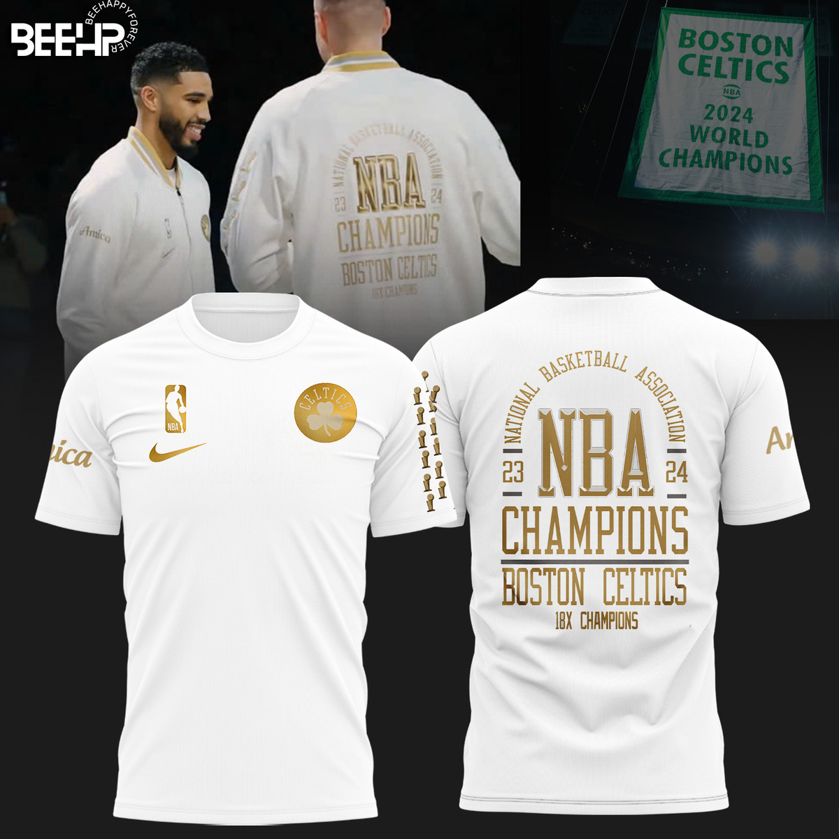 Boston Celtics World Champions Shirt - Famjoys Boston Celtics World Champions Shirt - Famjoys