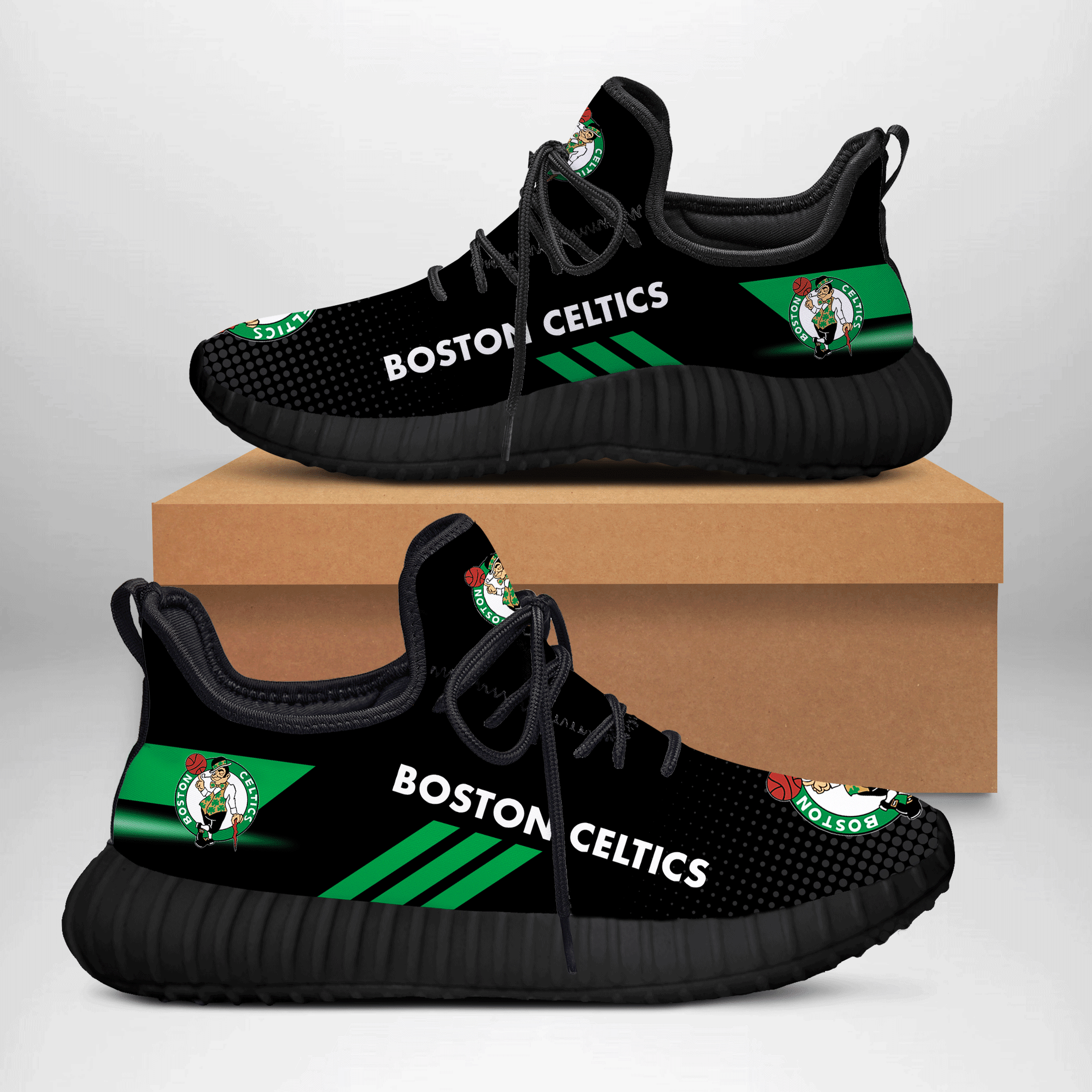 Boston Celtics Yz Shoes - Famjoys Boston Celtics Yz Shoes - Famjoys