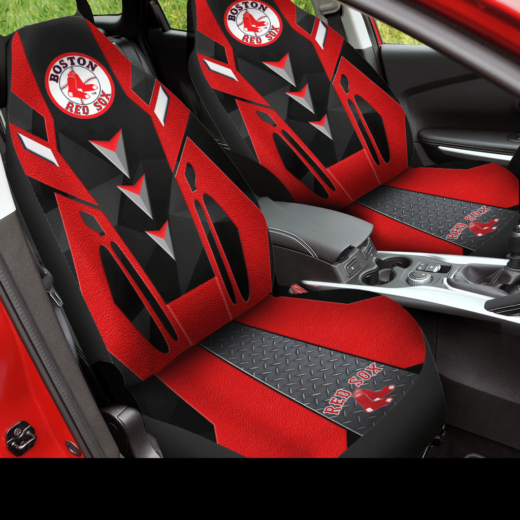 Boston Red Sox Car Seat Covers (SET OF 2) - v6