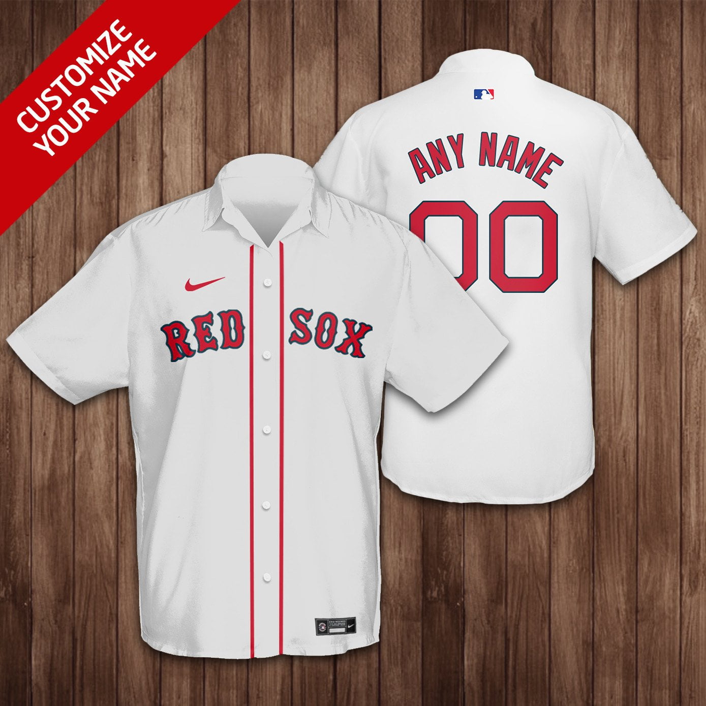 Boston Red Sox Hawaiian Shirt