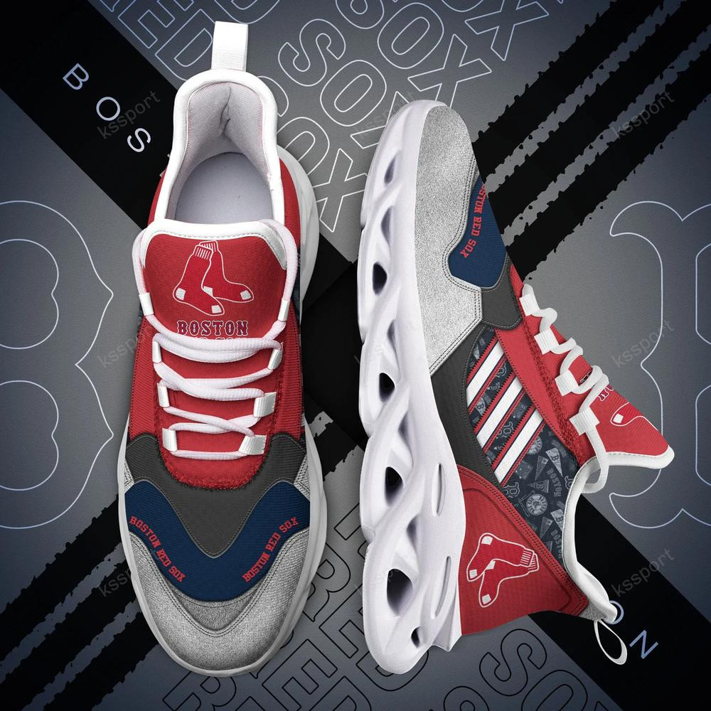 Boston Red Sox Max Soul Clunky, Running Sneakers - Famjoys Boston Red Sox Max Soul Clunky, Running Sneakers - Famjoys