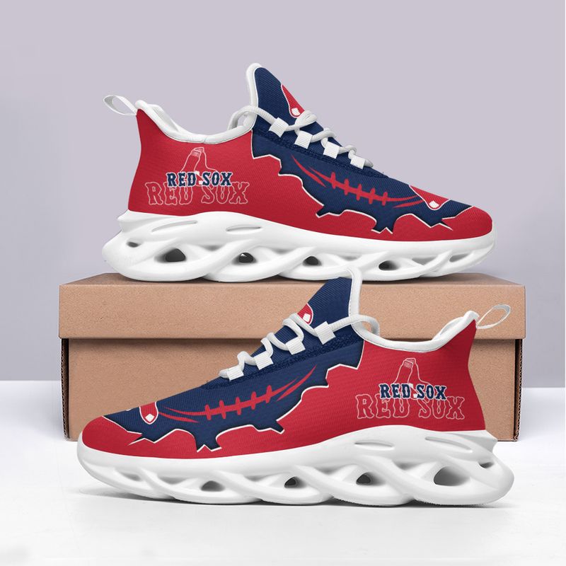 Boston Red Sox Max Soul Shoes NEW020236 - Famjoys Boston Red Sox Max Soul Shoes NEW020236 - Famjoys