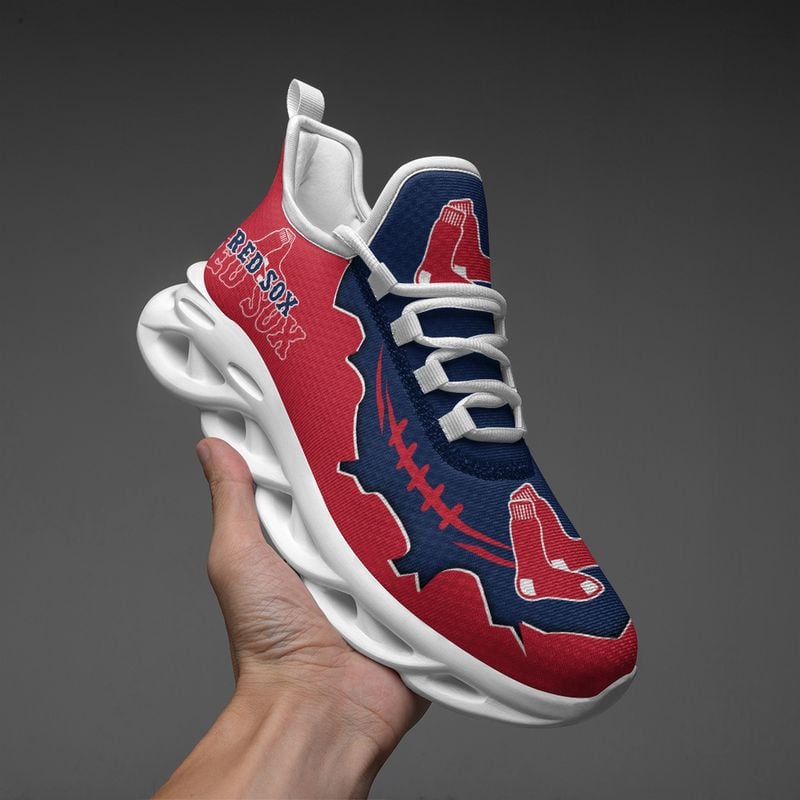 Boston Red Sox Max Soul Shoes NEW020236 - Famjoys Boston Red Sox Max Soul Shoes NEW020236 - Famjoys