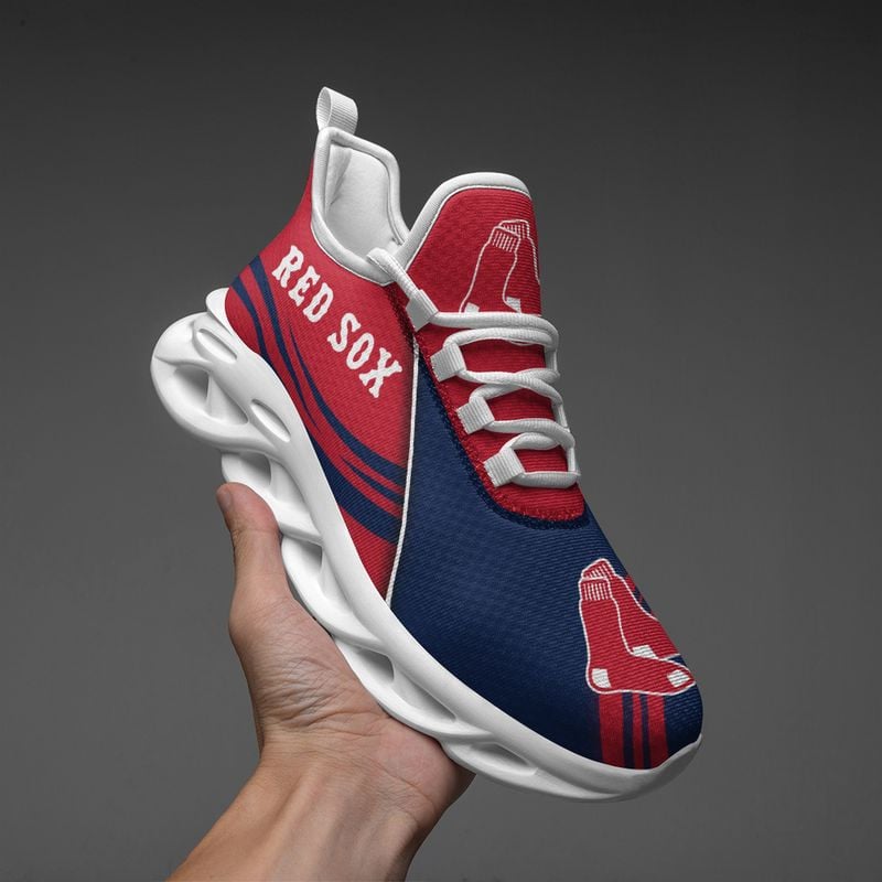 Boston Red Sox Max Soul Shoes NLA065236 - Famjoys Boston Red Sox Max Soul Shoes NLA065236 - Famjoys