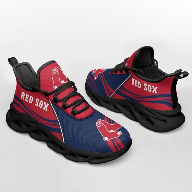 Boston Red Sox Max Soul Shoes NLA065236 - Famjoys Boston Red Sox Max Soul Shoes NLA065236 - Famjoys