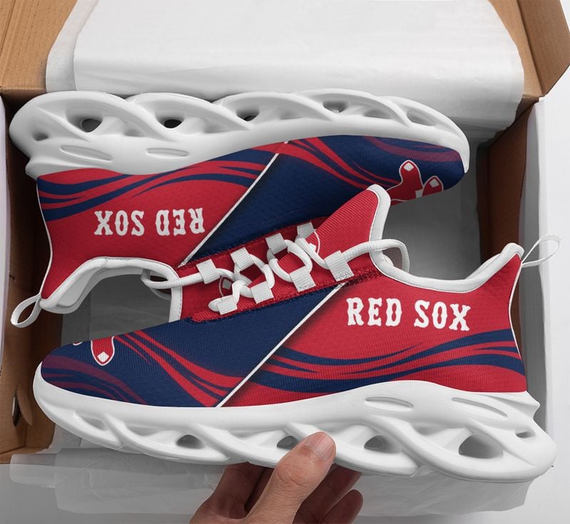 Boston Red Sox Max Soul Shoes NLA065236 - Famjoys Boston Red Sox Max Soul Shoes NLA065236 - Famjoys