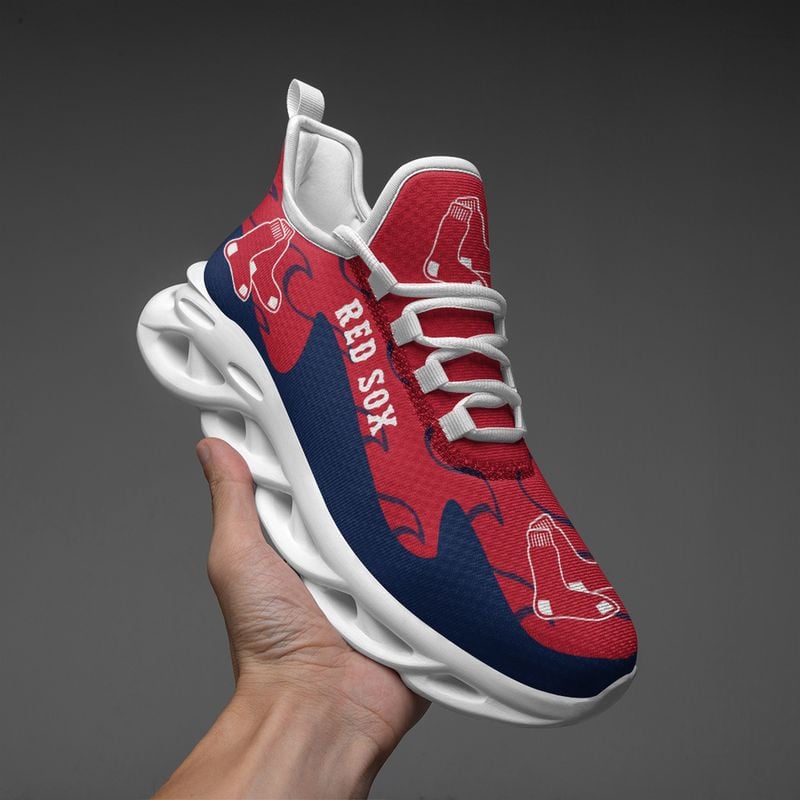 Boston Red Sox Max Soul Shoes NLA066536 - Famjoys Boston Red Sox Max Soul Shoes NLA066536 - Famjoys