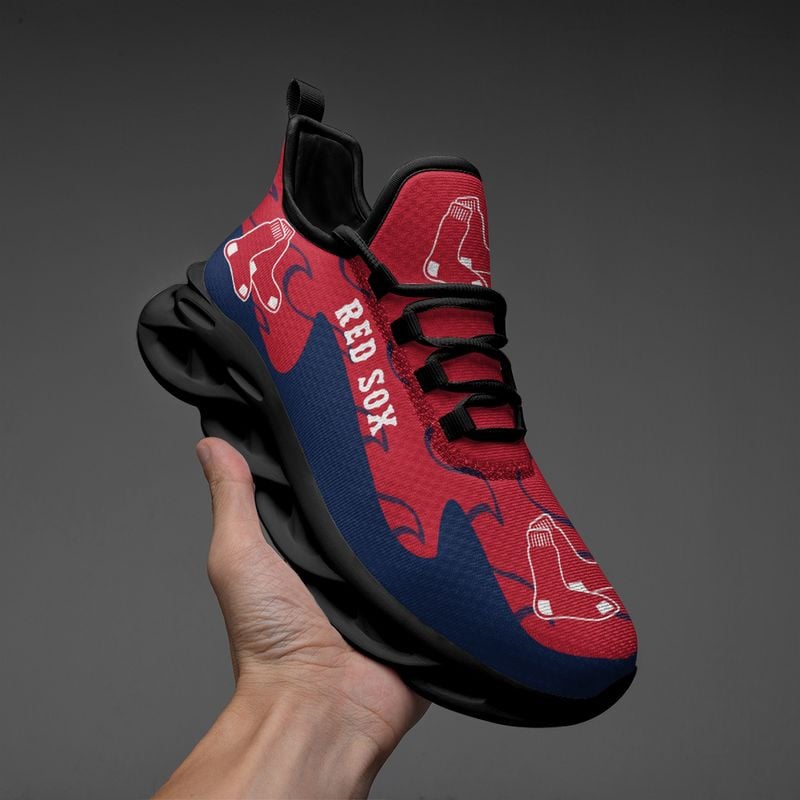 Boston Red Sox Max Soul Shoes NLA066536 - Famjoys Boston Red Sox Max Soul Shoes NLA066536 - Famjoys
