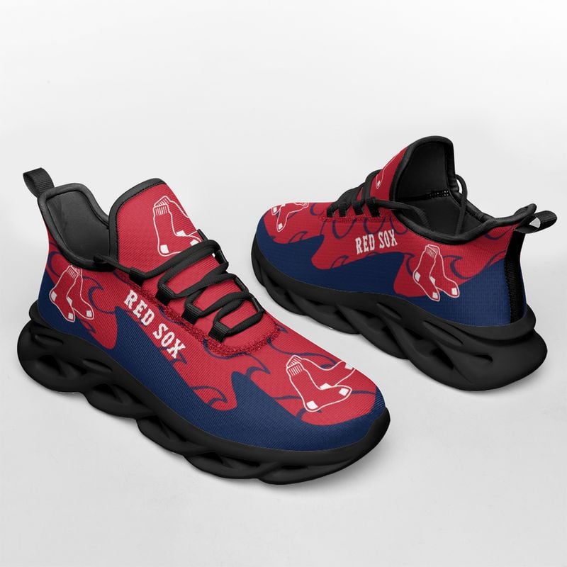 Boston Red Sox Max Soul Shoes NLA066536 - Famjoys Boston Red Sox Max Soul Shoes NLA066536 - Famjoys