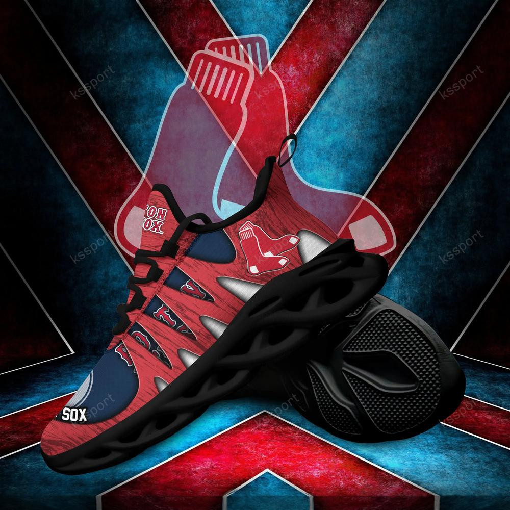 Boston Red Sox Max Soul Shoes, Running Sneakers - Famjoys Boston Red Sox Max Soul Shoes, Running Sneakers - Famjoys