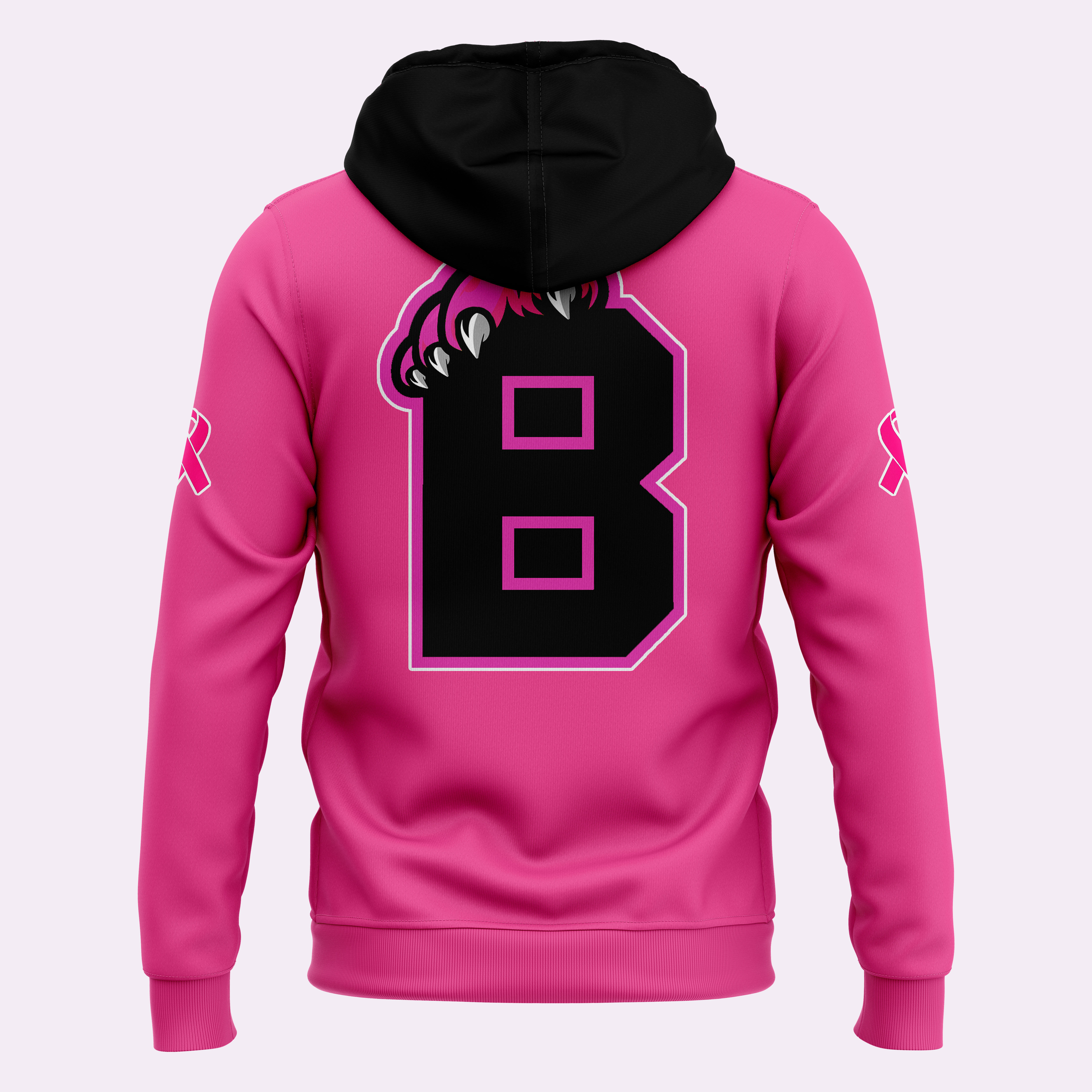 BrantFord Bulldogs x Pink in the Rink Night Pullover Hoodie - Famjoys BrantFord Bulldogs x Pink in the Rink Night Pullover Hoodie - Famjoys
