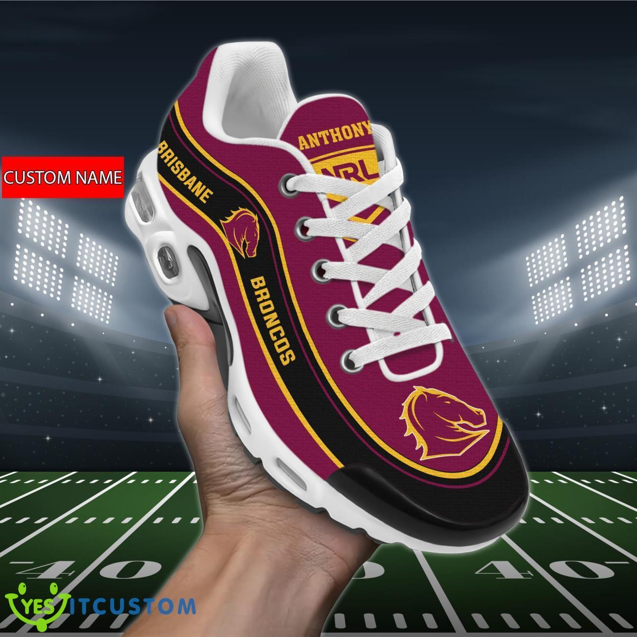 Brisbane Broncos Personalized Name Air Cushion Sports Shoes Sneaker KLTNS220206 - Famjoys Brisbane Broncos Personalized Name Air Cushion Sports Shoes Sneaker KLTNS220206 - Famjoys