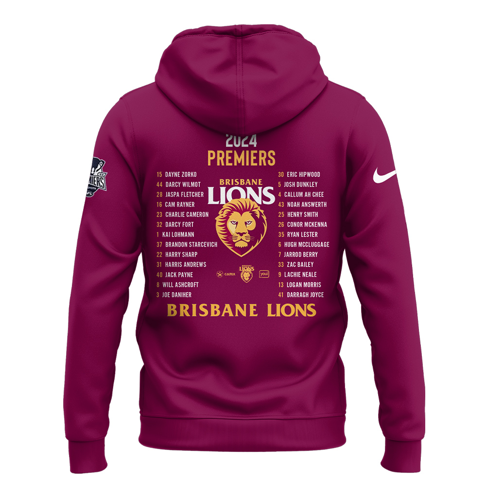 Brisbane Lions AFL Final PREMIERS Shirt v1 - Famjoys Brisbane Lions AFL Final PREMIERS Shirt v1 - Famjoys