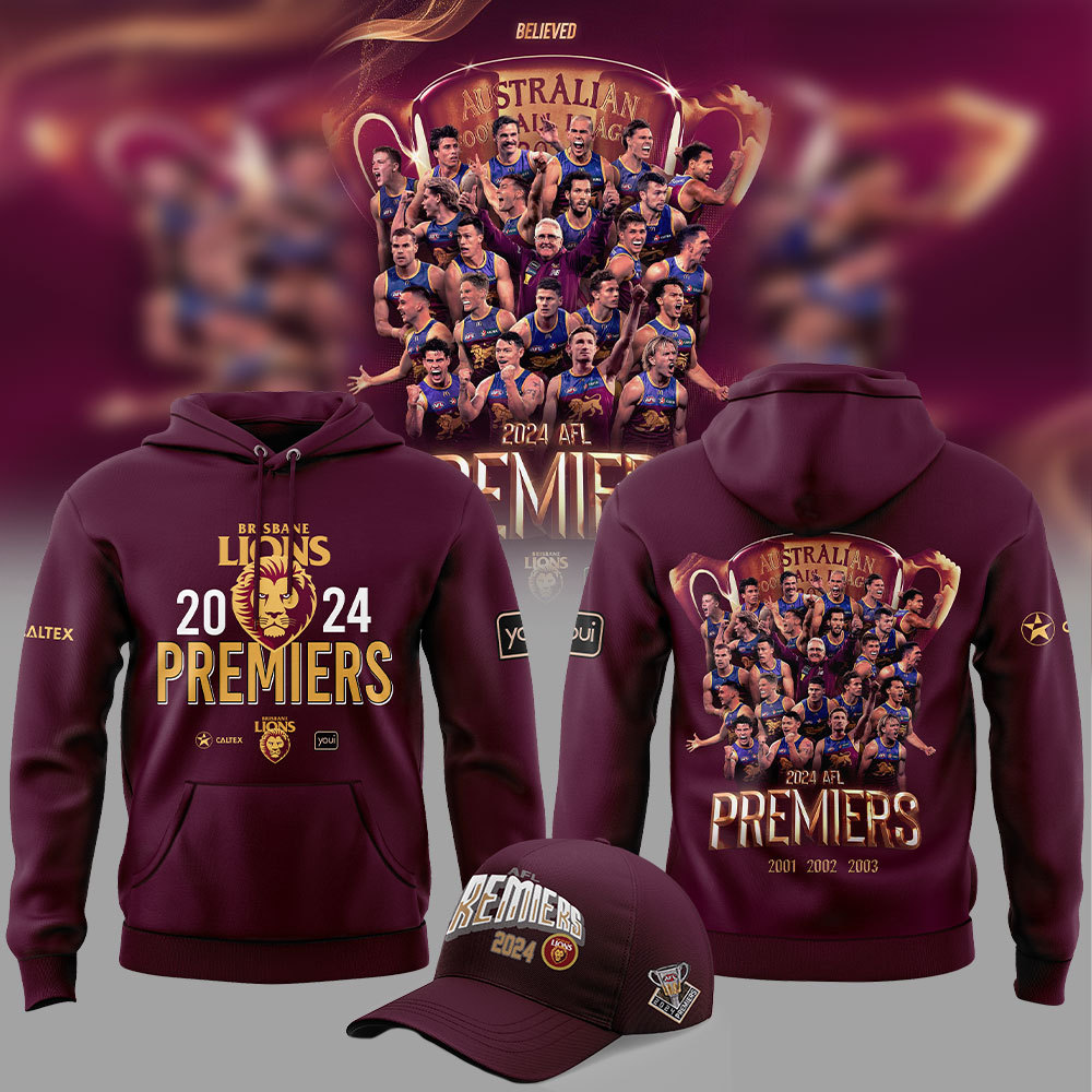Brisbane Lions Champion AFL PREMIERS Hoodie Set+NT28092411ID10DS11 - Famjoys Brisbane Lions Champion AFL PREMIERS Hoodie Set+NT28092411ID10DS11 - Famjoys
