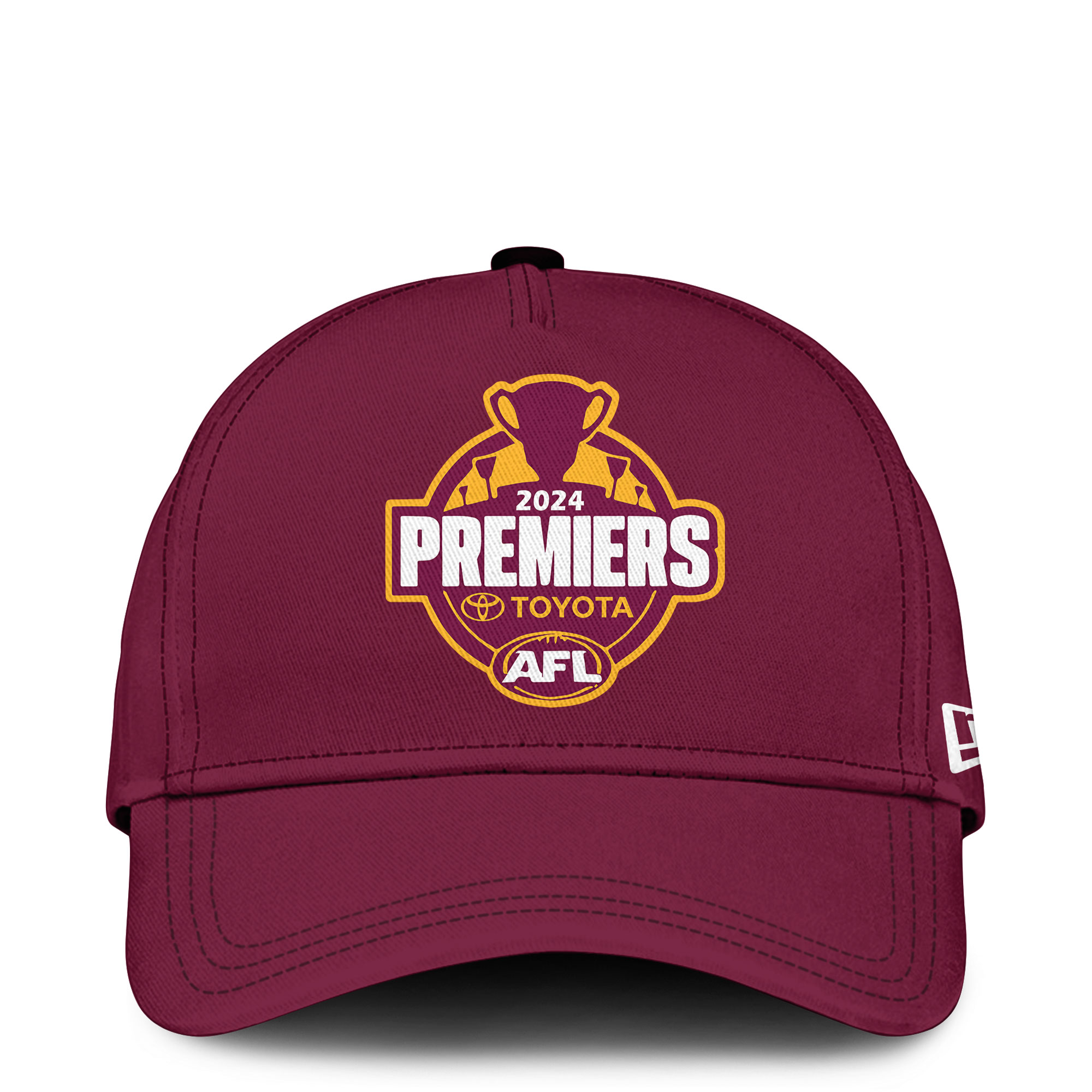 Brisbane Lions Premiers Adults Gold Logo Polo - Famjoys Brisbane Lions Premiers Adults Gold Logo Polo - Famjoys