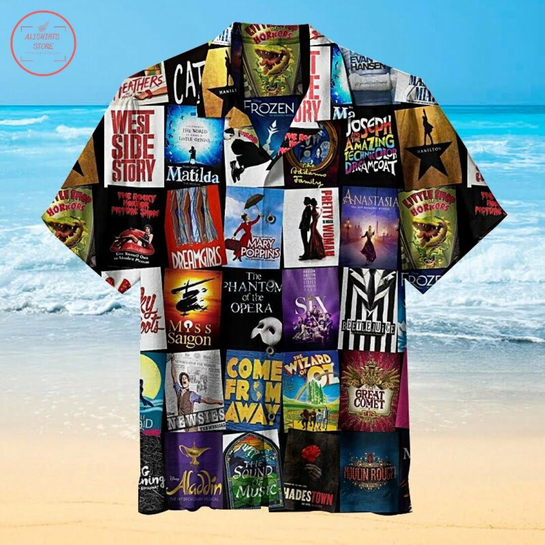 Broadway Musical Theater Hawaiian Shirt - Famjoys Broadway Musical Theater Hawaiian Shirt - Famjoys