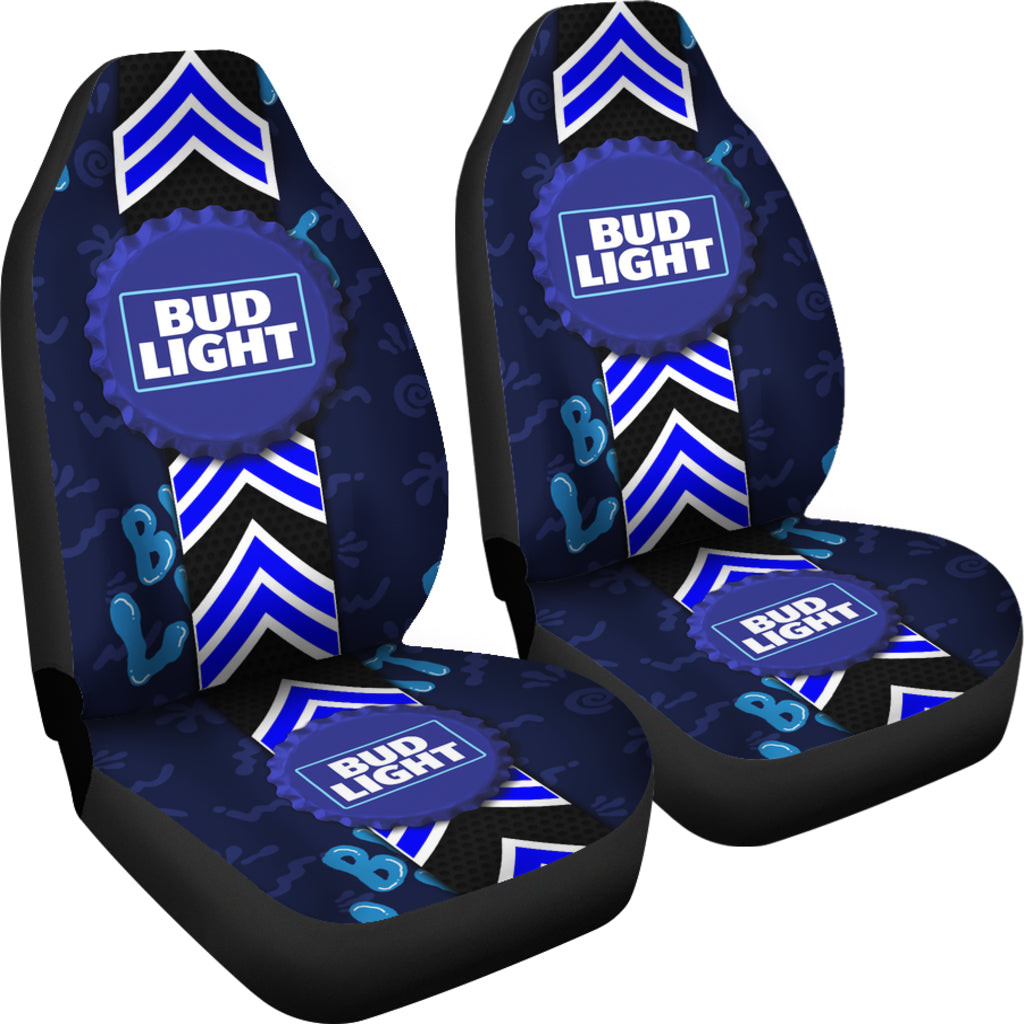 Bud Light Drinks Car Seat Covers Beer AA22091603 - Famjoys Bud Light Drinks Car Seat Covers Beer AA22091603 - Famjoys