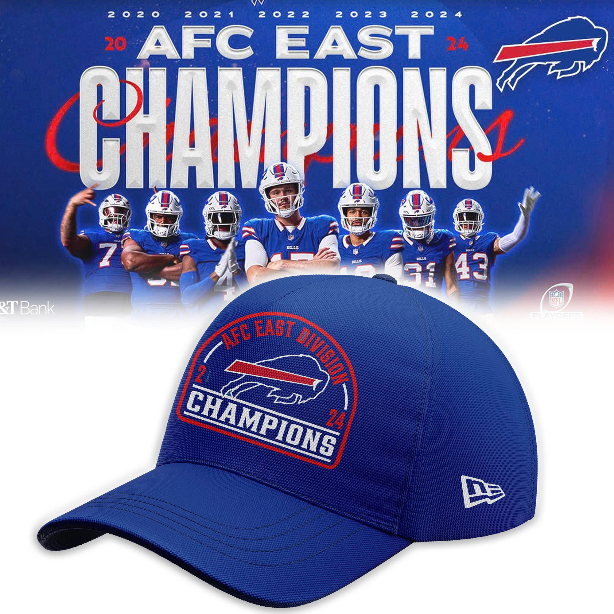 Buffalo Bills AFC East Champions Fleece Hoodie | Cap | Jogger - Famjoys Buffalo Bills AFC East Champions Fleece Hoodie | Cap | Jogger - Famjoys