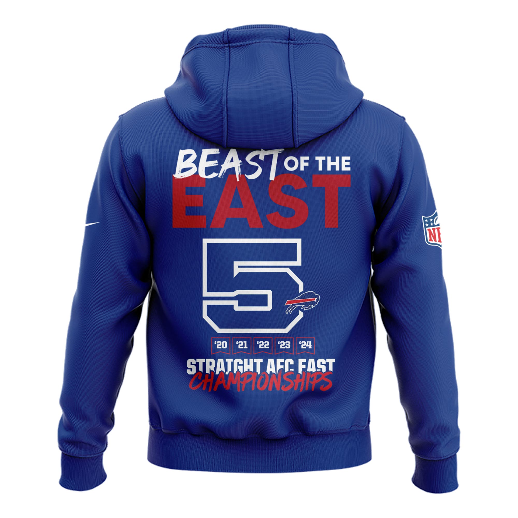Buffalo Bills AFC East Division Champions Locker Room Trophy Collection Hoodie - Famjoys Buffalo Bills AFC East Division Champions Locker Room Trophy Collection Hoodie - Famjoys