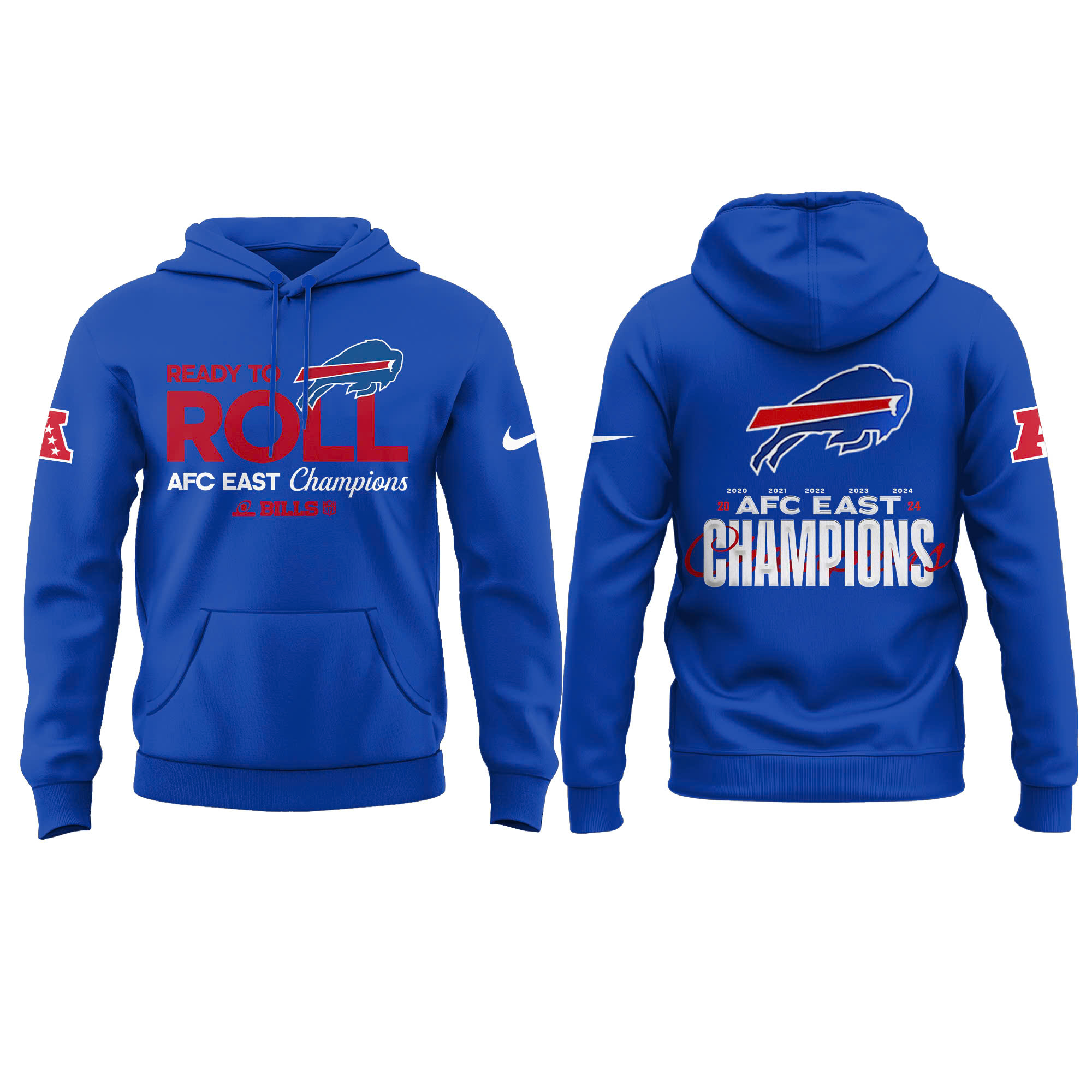 Buffalo Bills AFC East Division Champions Locker Room Trophy Collection Hoodie V3 - Famjoys Buffalo Bills AFC East Division Champions Locker Room Trophy Collection Hoodie V3 - Famjoys