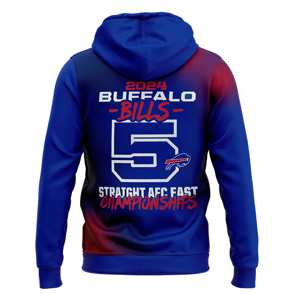 Buffalo Bills AFC East Division Champions Premium Pullover Hoodie - Famjoys Buffalo Bills AFC East Division Champions Premium Pullover Hoodie - Famjoys