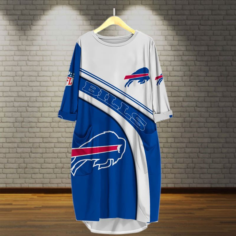 Buffalo Bills All Over Print Caftan3380 - Famjoys Buffalo Bills All Over Print Caftan3380 - Famjoys