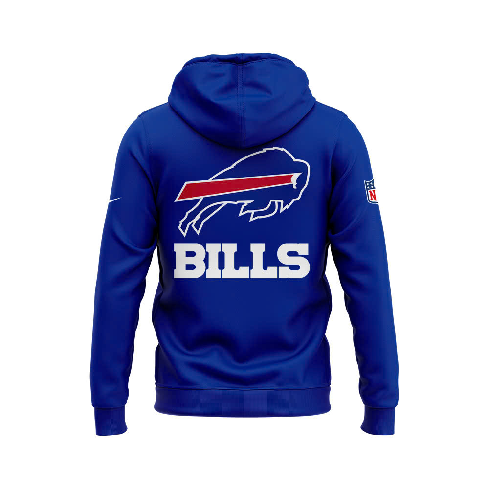 Buffalo Bills Blue Game Player Hoodie - Famjoys Buffalo Bills Blue Game Player Hoodie - Famjoys