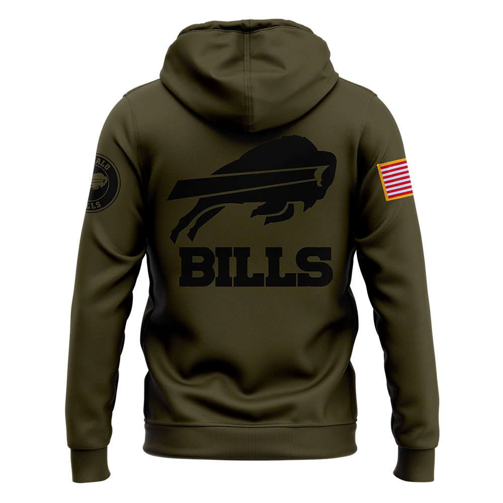 Buffalo Bills Camo Salute to Service Club Fleece Pullover Hoodie - Famjoys Buffalo Bills Camo Salute to Service Club Fleece Pullover Hoodie - Famjoys