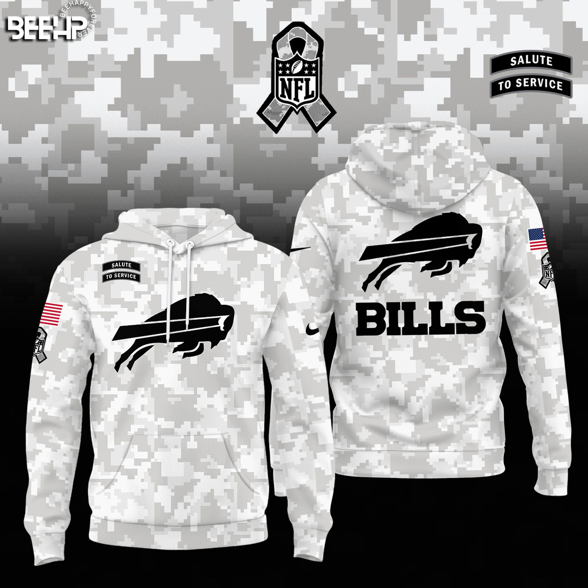 Buffalo Bills Camo Salute to Service Combo - Famjoys Buffalo Bills Camo Salute to Service Combo - Famjoys