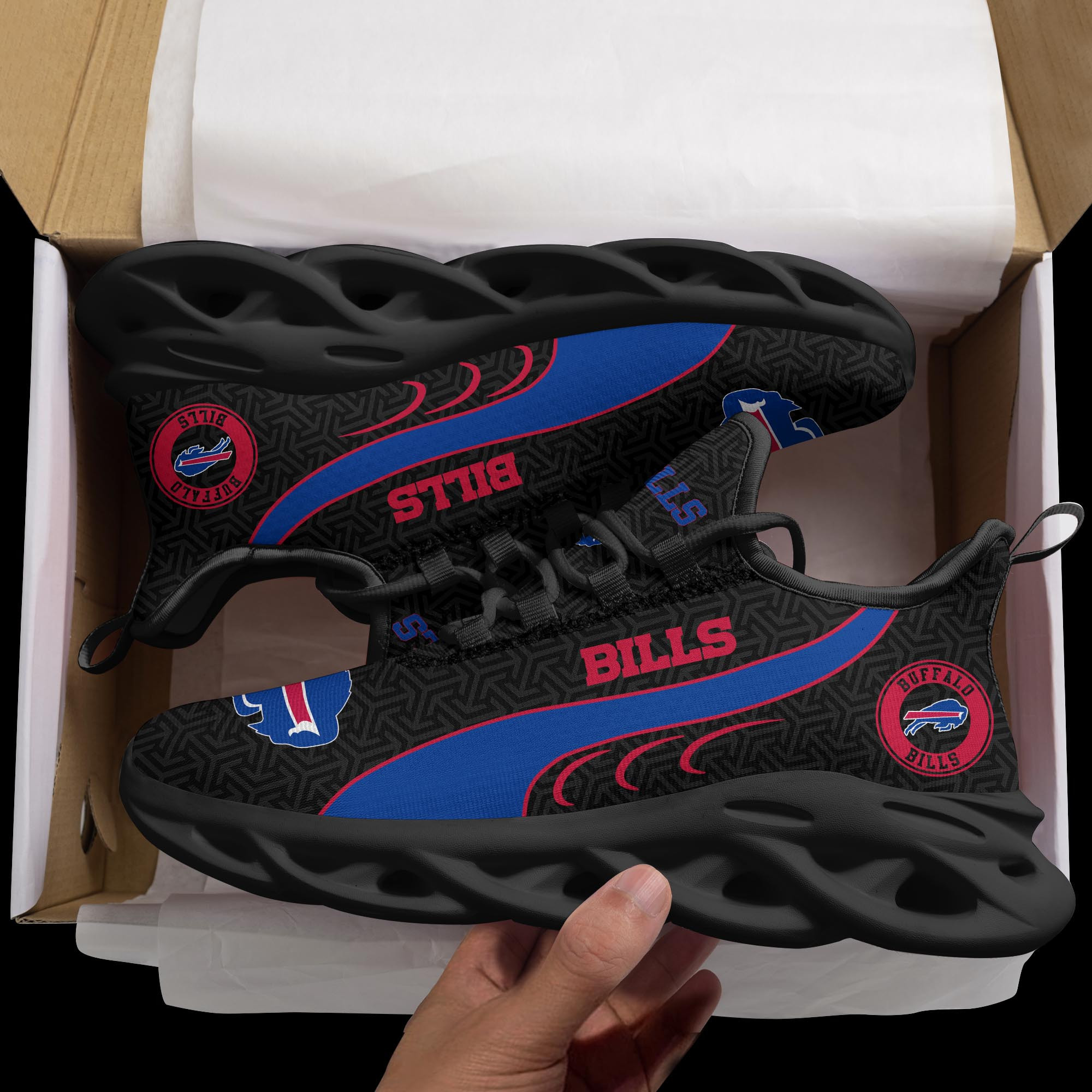 Buffalo Bills Clunky Shoes T-42107 - Famjoys Buffalo Bills Clunky Shoes T-42107 - Famjoys