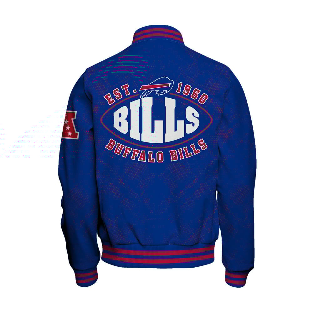 Buffalo Bills - Continue Writing The Dream Unisex Varsity Jacket - Famjoys Buffalo Bills - Continue Writing The Dream Unisex Varsity Jacket - Famjoys