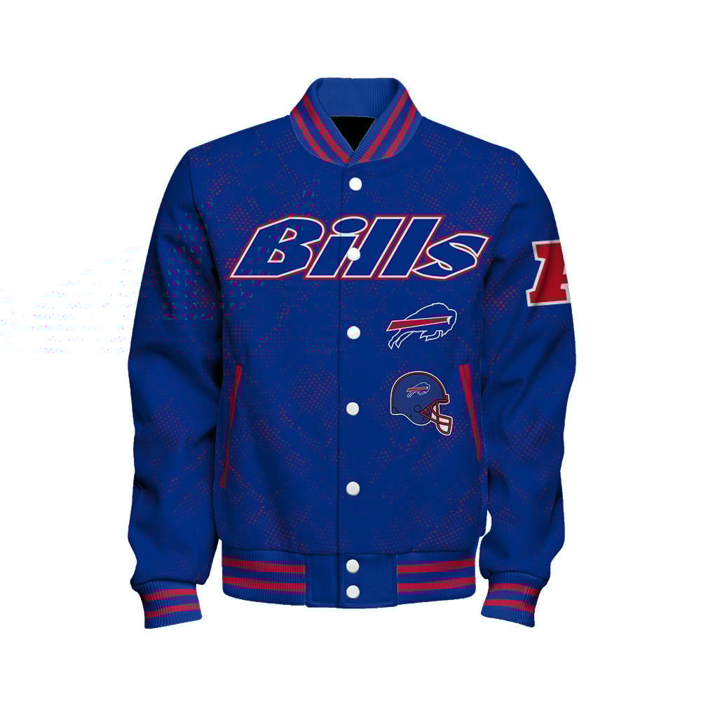 Buffalo Bills - Continue Writing The Dream Unisex Varsity Jacket - Famjoys Buffalo Bills - Continue Writing The Dream Unisex Varsity Jacket - Famjoys