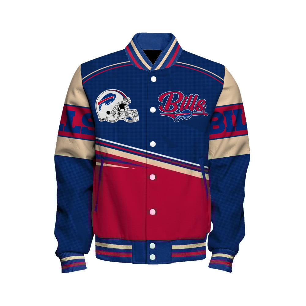 Buffalo Bills - Dare To Be Different Unisex Varsity Jacket - Famjoys Buffalo Bills - Dare To Be Different Unisex Varsity Jacket - Famjoys
