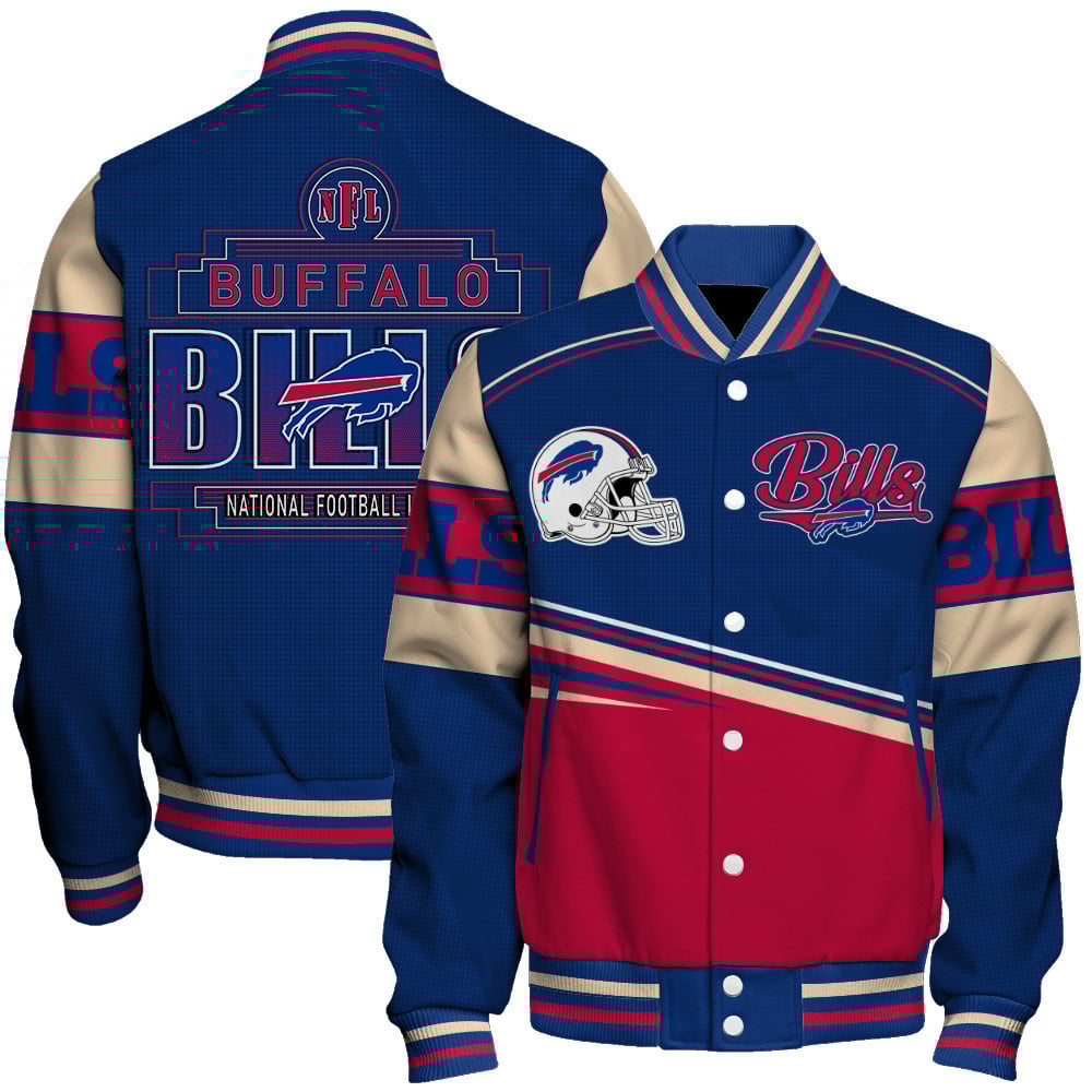 Buffalo Bills - Dare To Be Different Unisex Varsity Jacket - Famjoys Buffalo Bills - Dare To Be Different Unisex Varsity Jacket - Famjoys