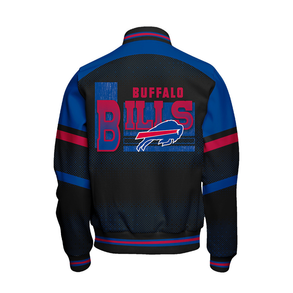 Buffalo Bills - Fearless Warrior Unisex Varsity Jacket - Famjoys Buffalo Bills - Fearless Warrior Unisex Varsity Jacket - Famjoys