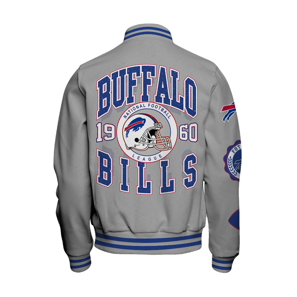 Buffalo Bills - Feel The Power Unisex Varsity Jacket