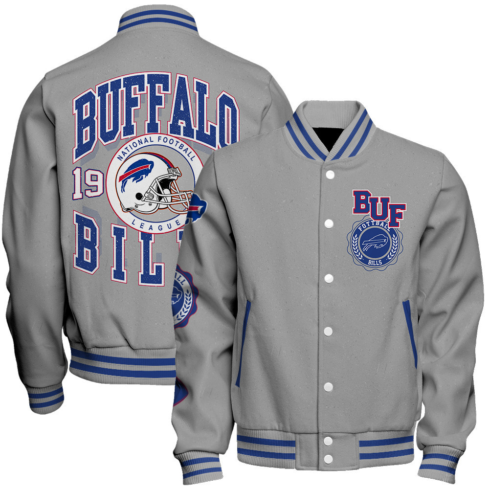 Buffalo Bills - Feel The Power Unisex Varsity Jacket