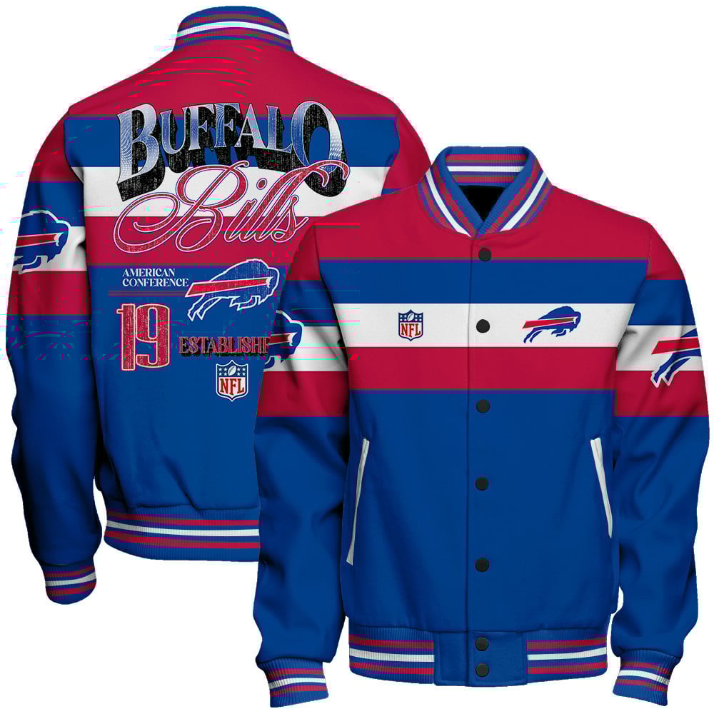 Buffalo Bills - Fire Burning Opponents Unisex Varsity Jacket - Famjoys Buffalo Bills - Fire Burning Opponents Unisex Varsity Jacket - Famjoys