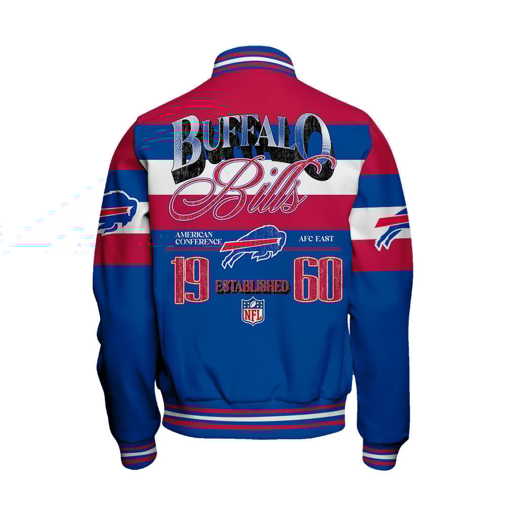 Buffalo Bills - Fire Burning Opponents Unisex Varsity Jacket - Famjoys Buffalo Bills - Fire Burning Opponents Unisex Varsity Jacket - Famjoys
