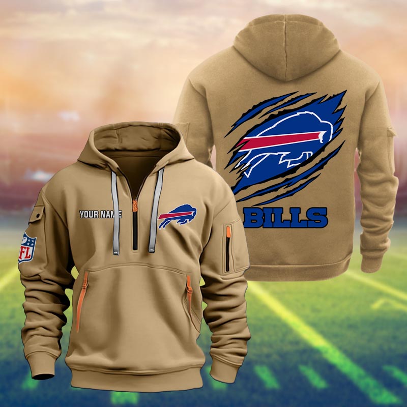 Buffalo Bills Heavy Hoodie - Famjoys Buffalo Bills Heavy Hoodie - Famjoys