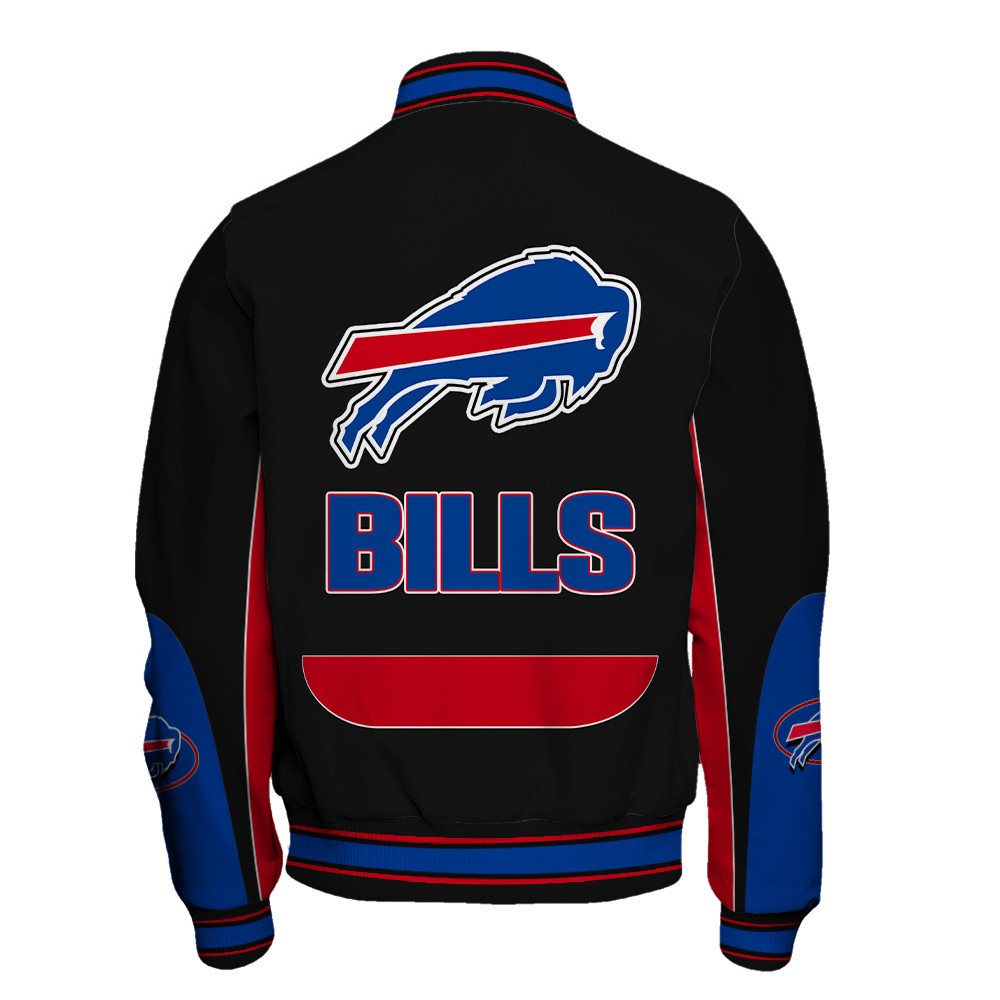 Buffalo Bills - In Sync With The Home Team Unisex Varsity Jacket - Famjoys Buffalo Bills - In Sync With The Home Team Unisex Varsity Jacket - Famjoys
