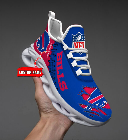 Buffalo Bills Max Soul Shoes - Famjoys Buffalo Bills Max Soul Shoes - Famjoys