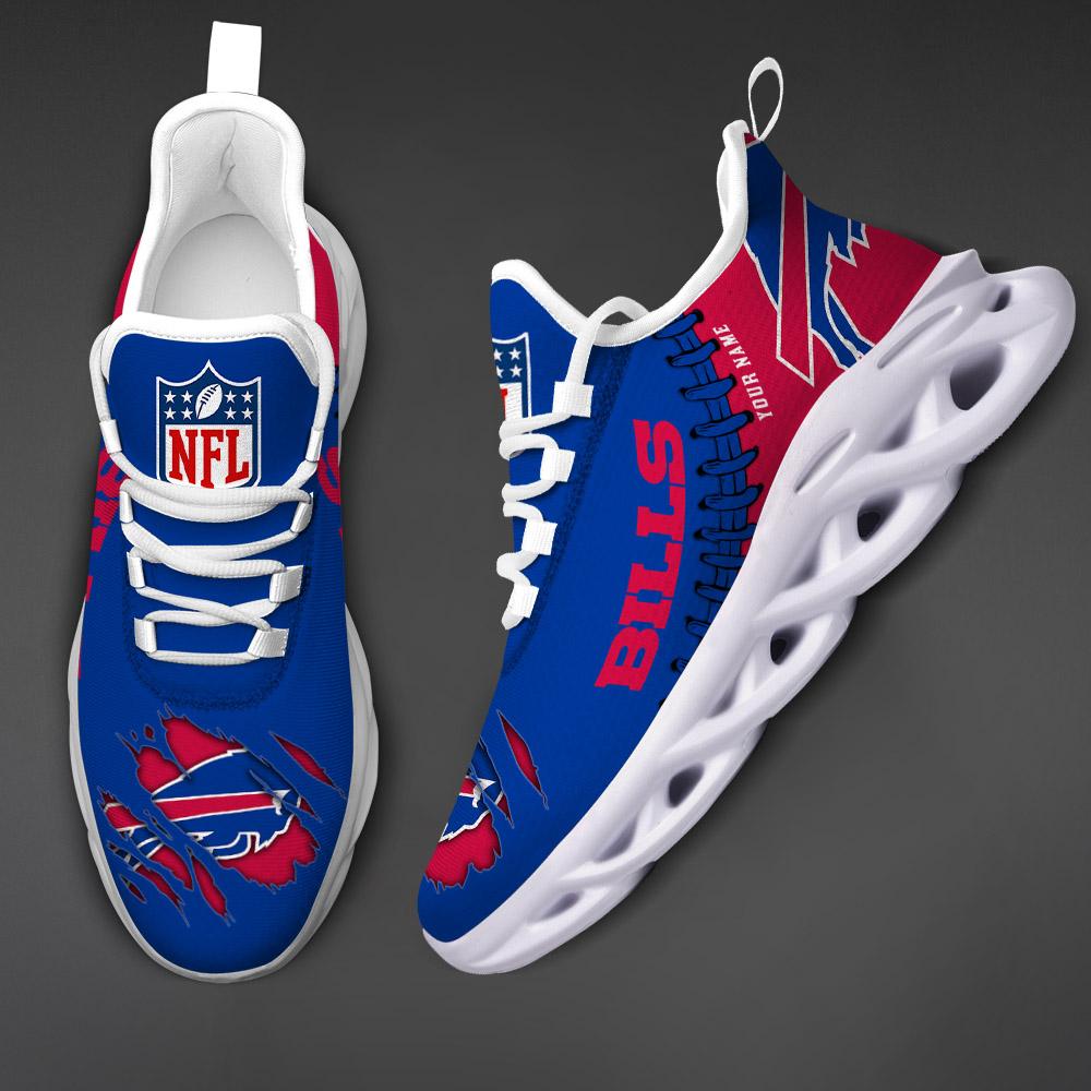 Buffalo Bills Max Soul Shoes - Famjoys Buffalo Bills Max Soul Shoes - Famjoys