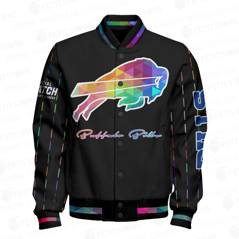 Buffalo Bills - National Football League AOP Varsity Jacket V2 - Famjoys Buffalo Bills - National Football League AOP Varsity Jacket V2 - Famjoys
