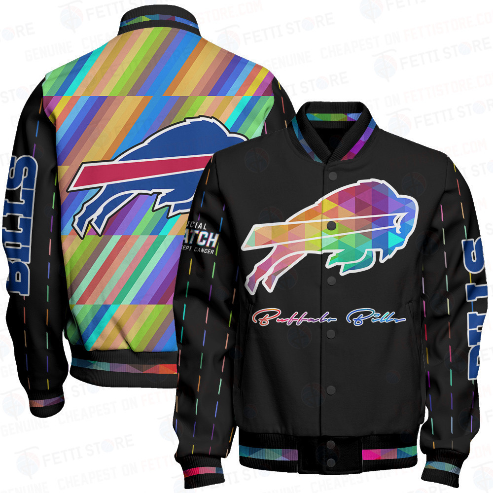 Buffalo Bills - National Football League AOP Varsity Jacket V2 - Famjoys Buffalo Bills - National Football League AOP Varsity Jacket V2 - Famjoys