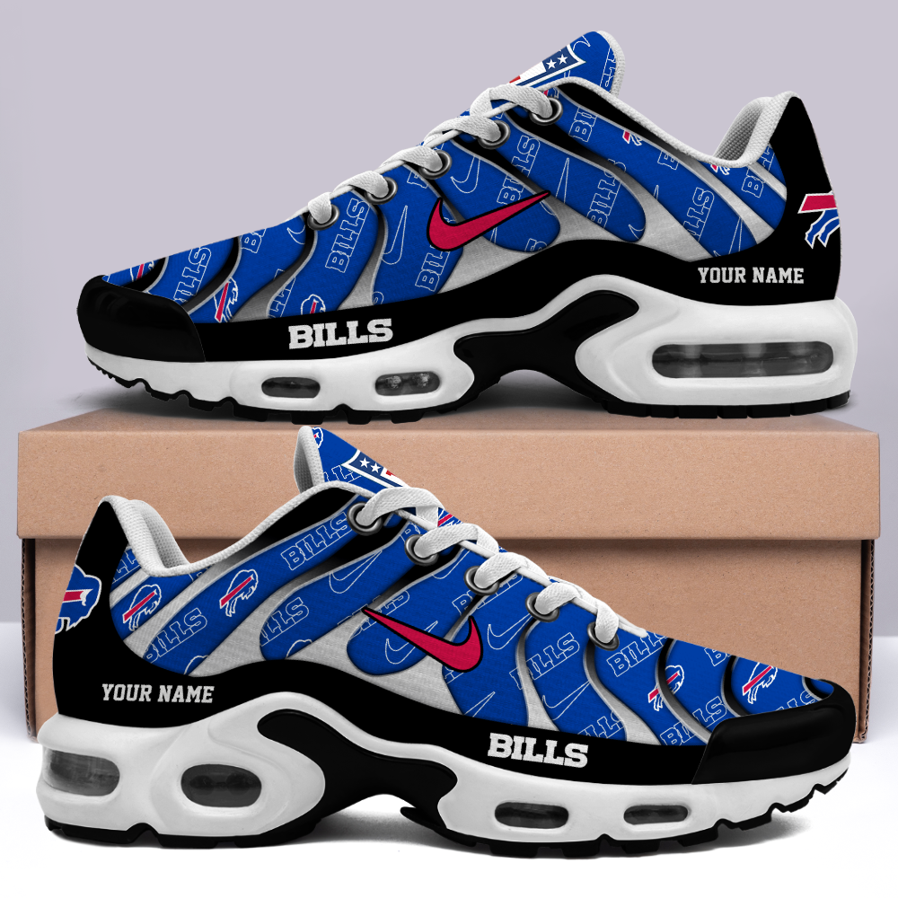 Buffalo Bills-Pattern Swoosh Personalized H56 Shoes-SP16112304ID02DS08 - Famjoys Buffalo Bills-Pattern Swoosh Personalized H56 Shoes-SP16112304ID02DS08 - Famjoys