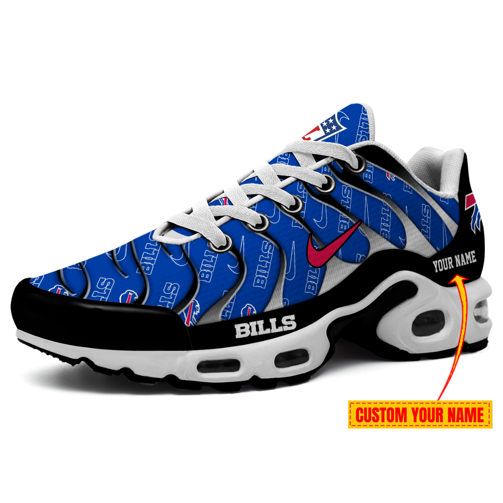 Buffalo Bills-Pattern Swoosh Personalized H56 Shoes-SP16112304ID02DS08 - Famjoys Buffalo Bills-Pattern Swoosh Personalized H56 Shoes-SP16112304ID02DS08 - Famjoys