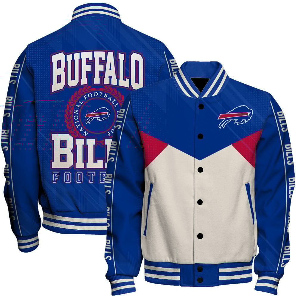 Buffalo Bills - Personality, Outstanding Unisex Varsity Jacket - Famjoys Buffalo Bills - Personality, Outstanding Unisex Varsity Jacket - Famjoys